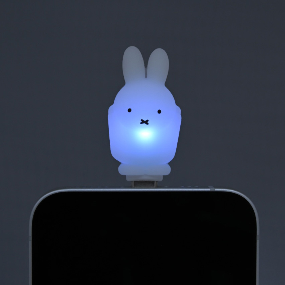 グルマンディーズ　モバイルアクセサリー　ぽわっとも　ミッフィー