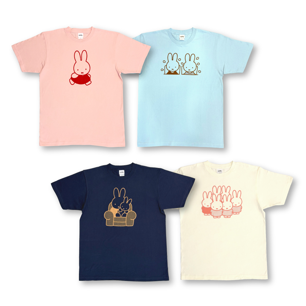 ワタナベ　カラフルTシャツ　ミッフィー