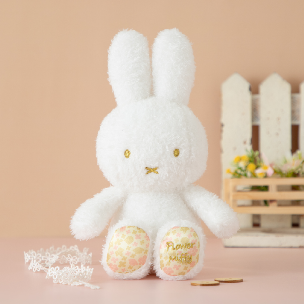 flower miffy　ぬいぐるみ　ミッフィー　ベネリック