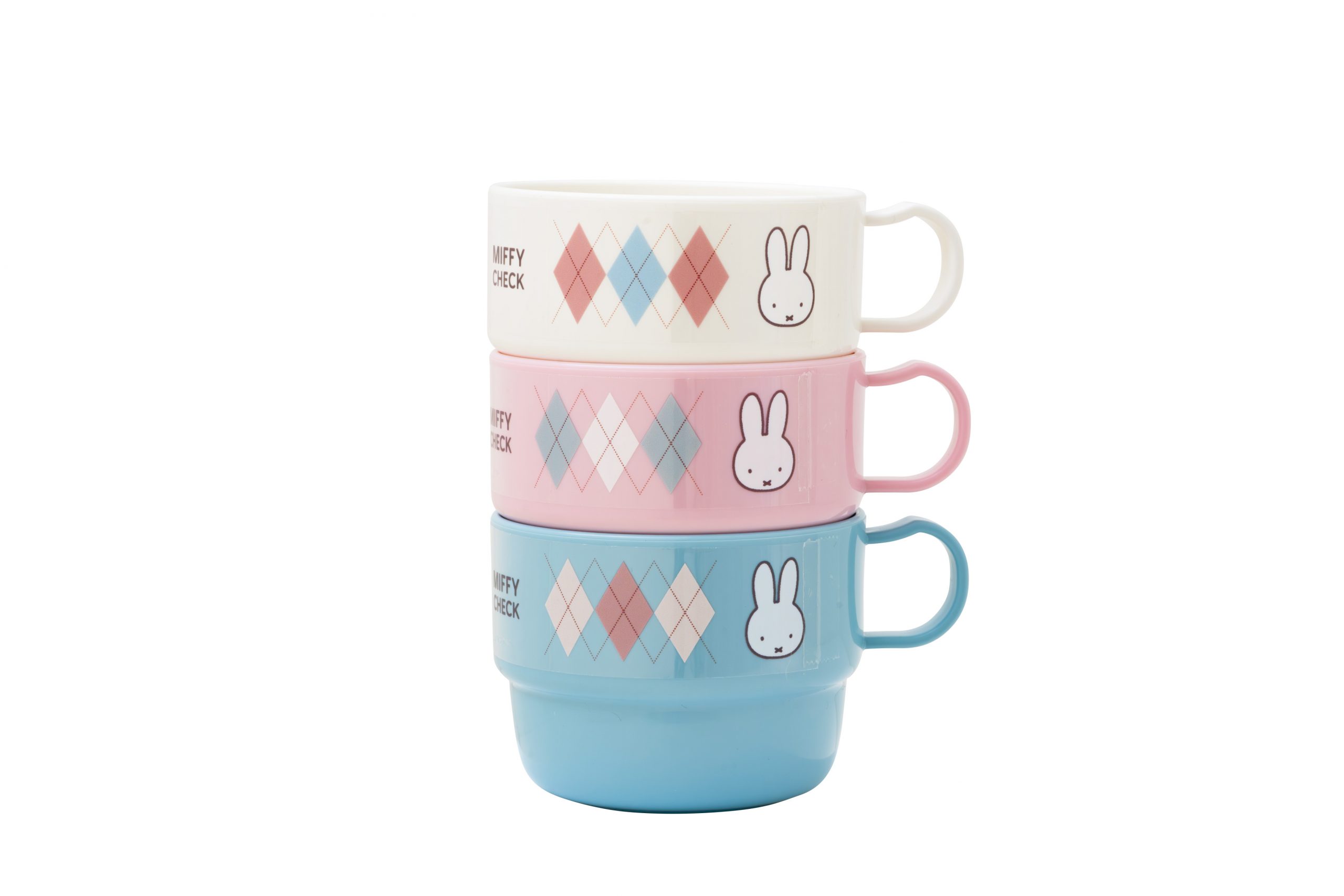 MIFFY CHECK ミッフィー　クツワ　プラコップ