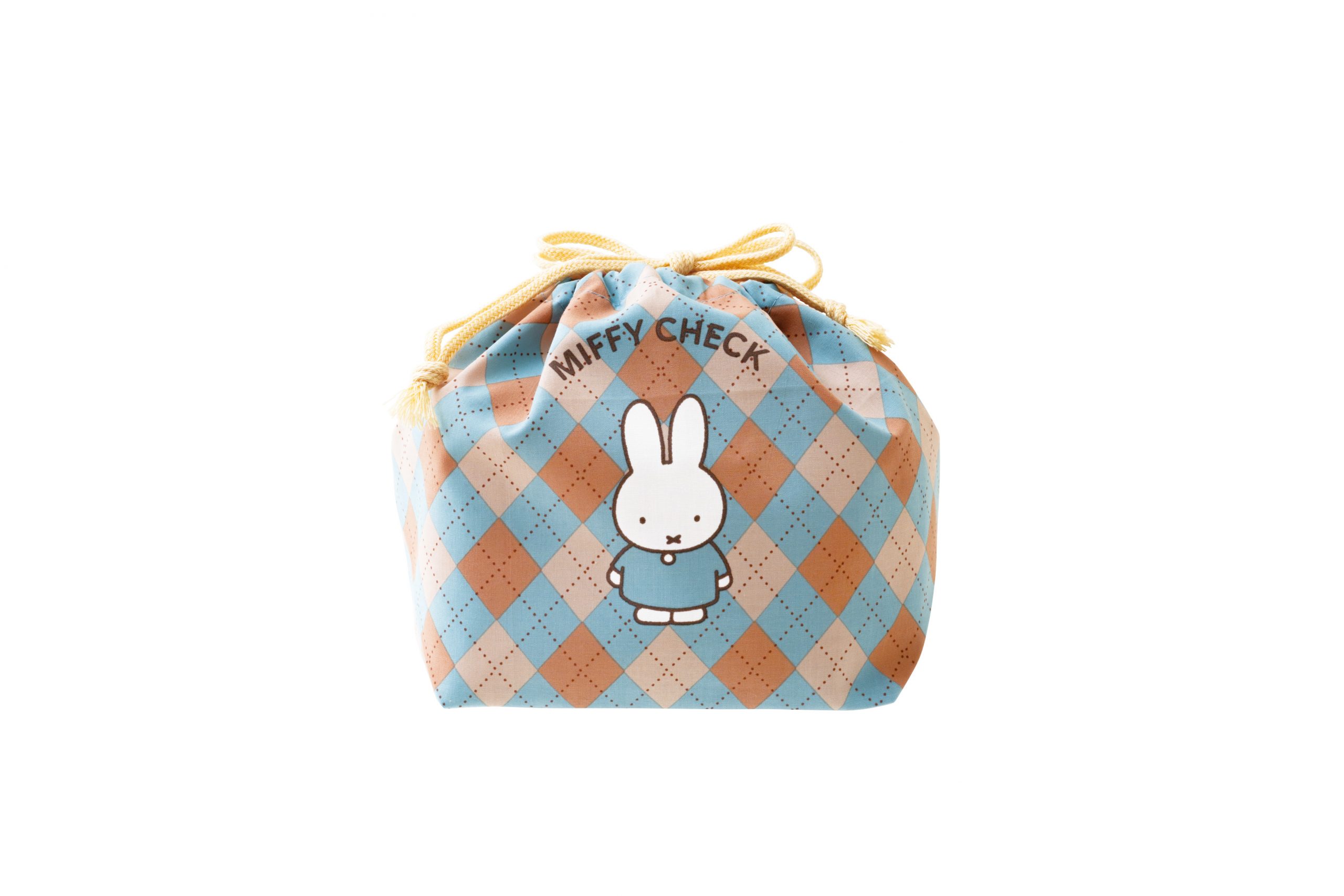 MIFFY CHECK ミッフィー　クツワ　お弁当袋
