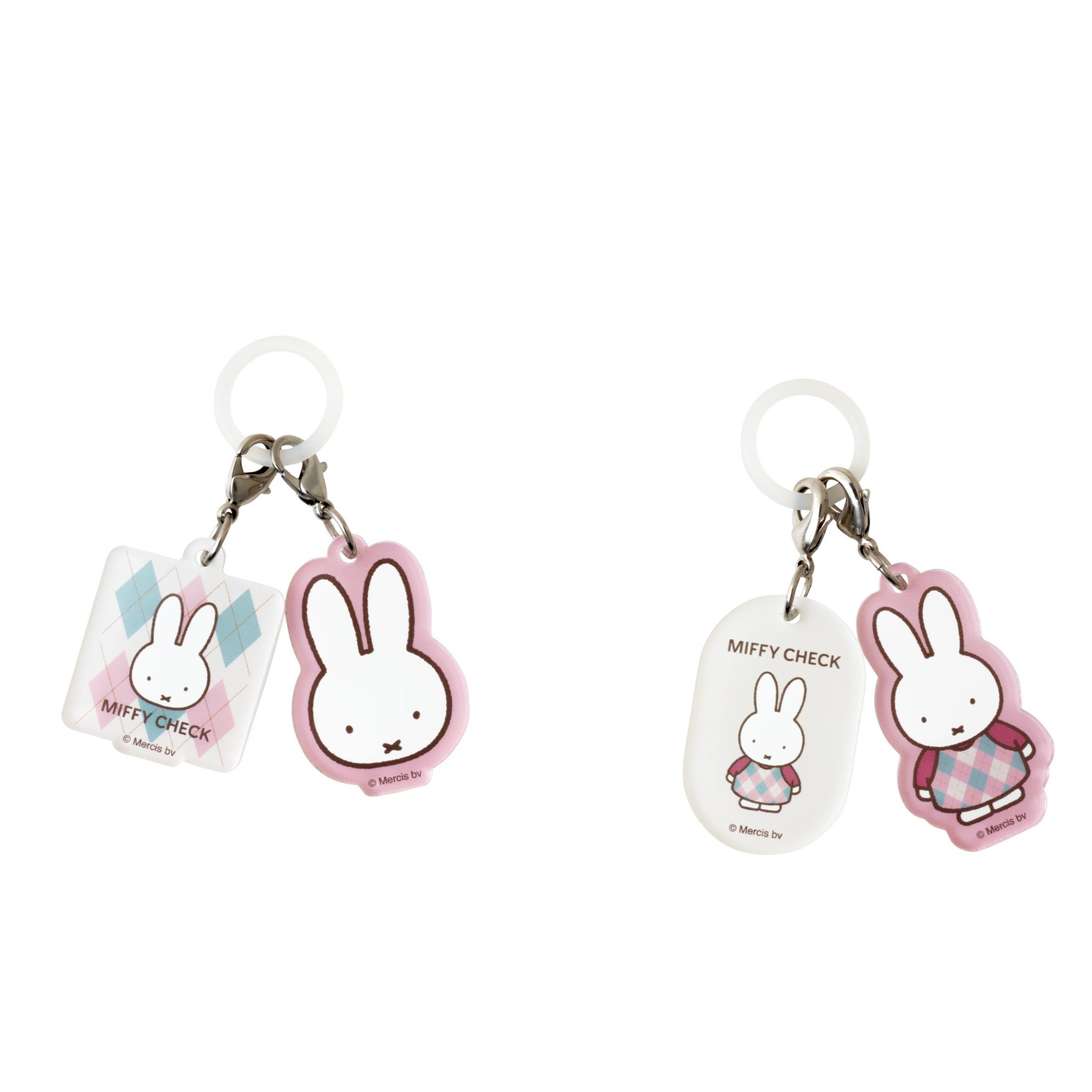 MIFFY CHECK ミッフィー　アイアップ　アクリルマーカーチャーム