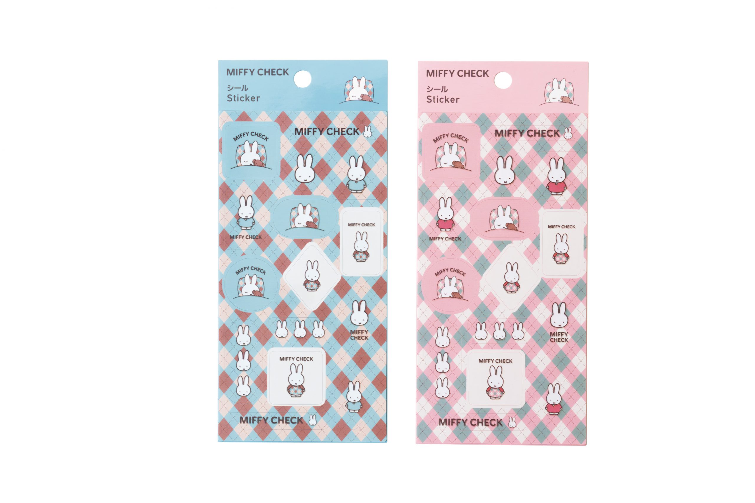 MIFFY CHECK ミッフィー　クツワ　シール