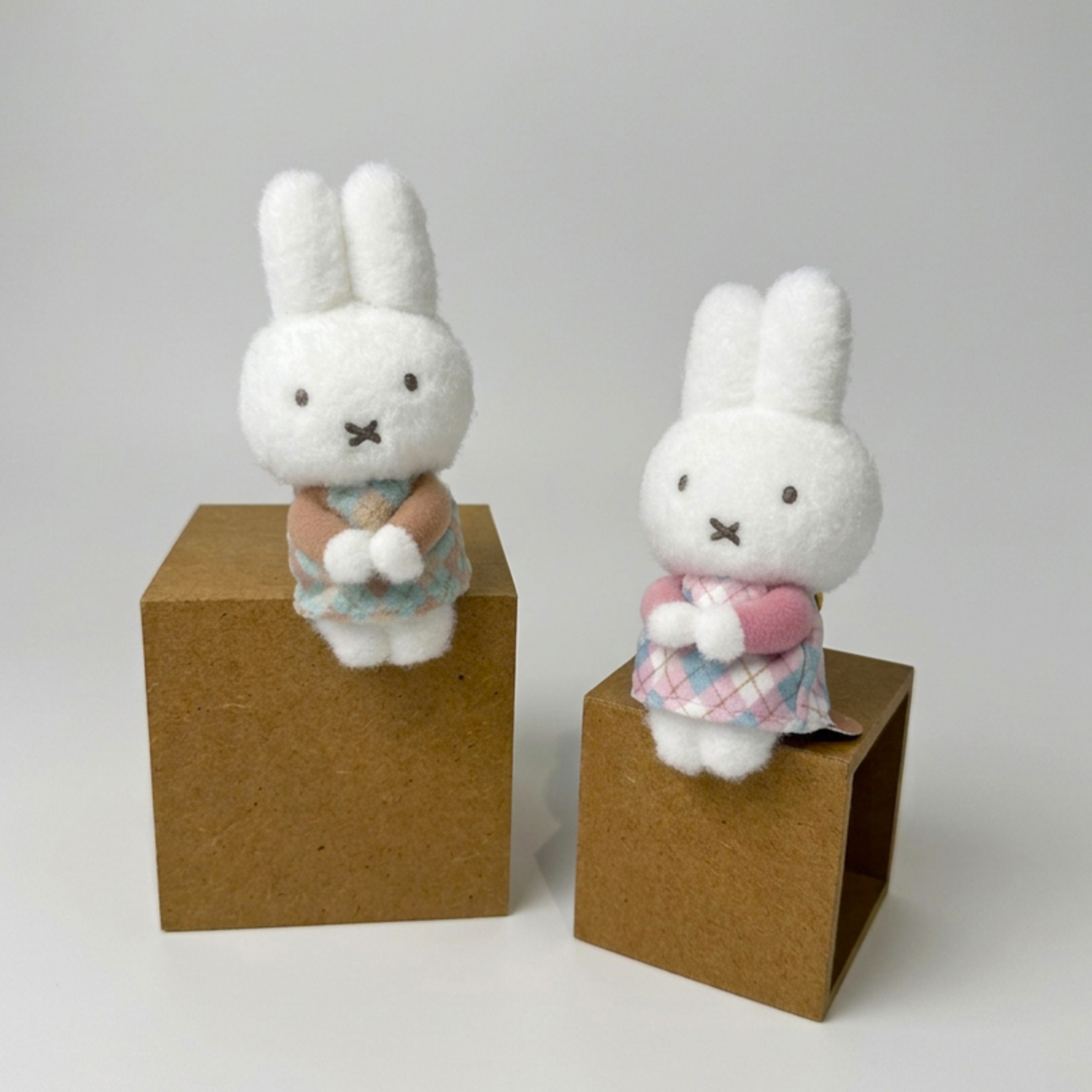MIFFY CHECK ちょっこりさんキーチャームマスコット（タカラトミーアーツ）
