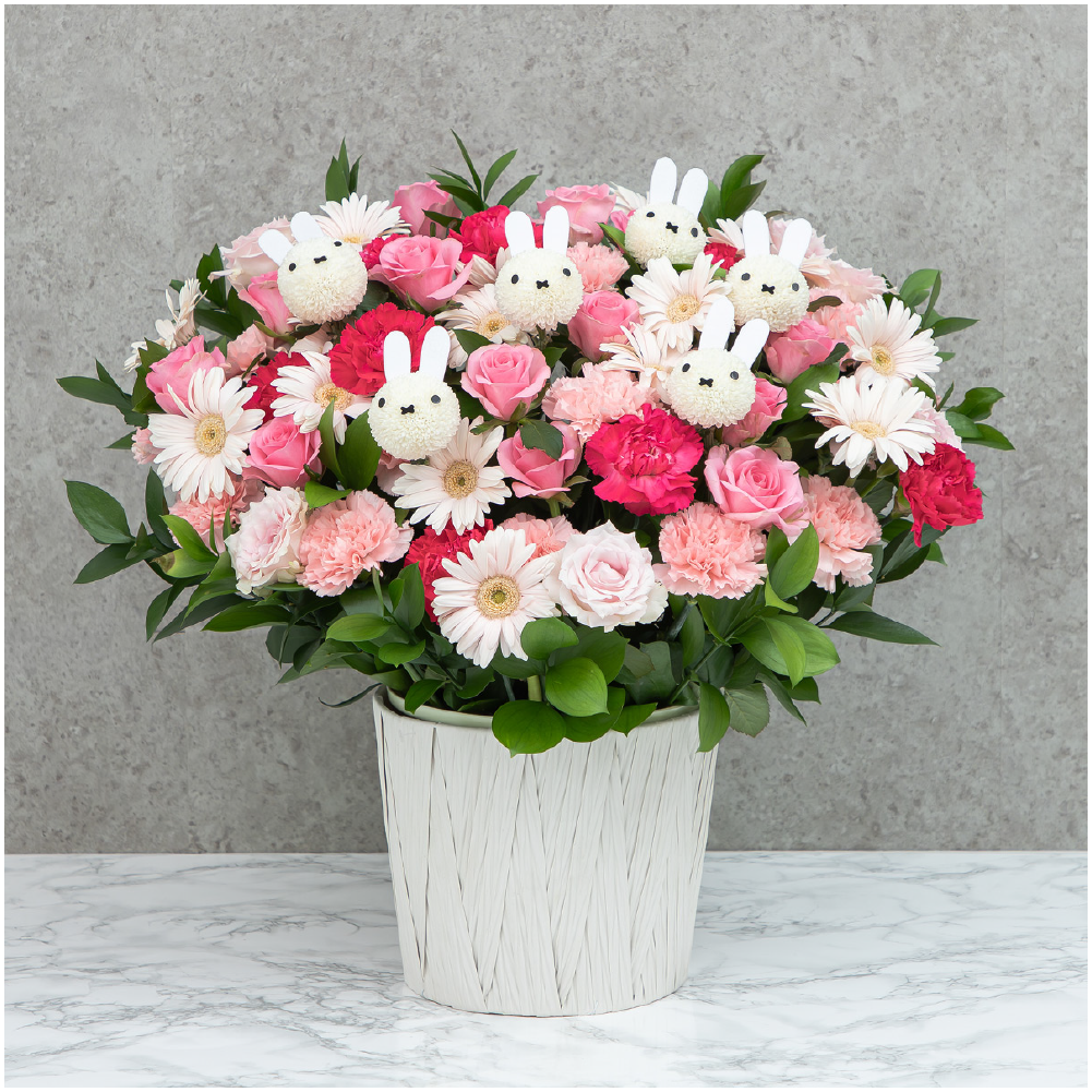 flower miffy マム　フラワーアレンジ　ベネリック　ミッフィー