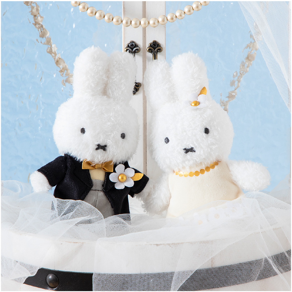 flower miffy ベネリック　マスコット　ミッフィー
