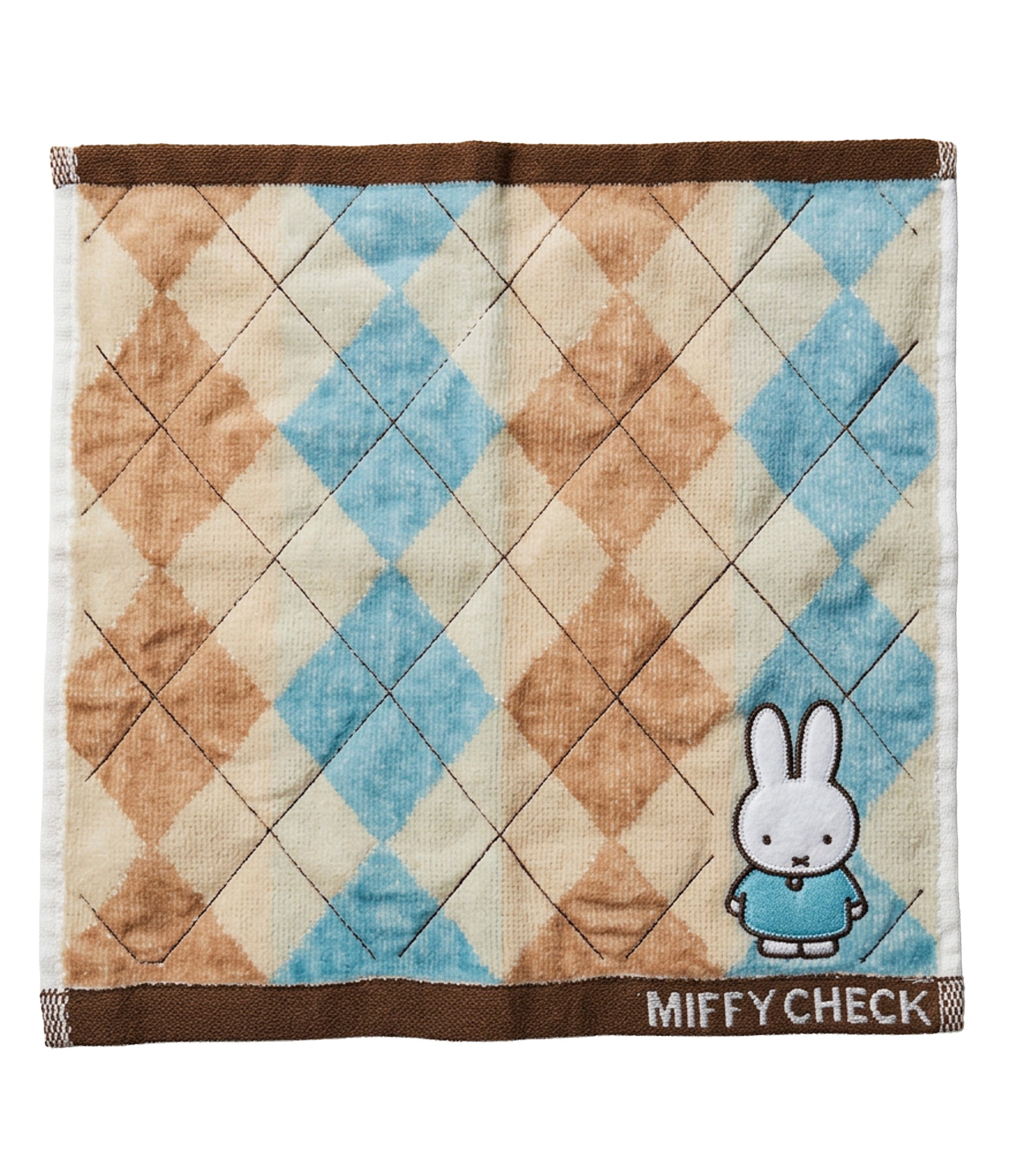 MIFFY CHECK タオル（丸眞）