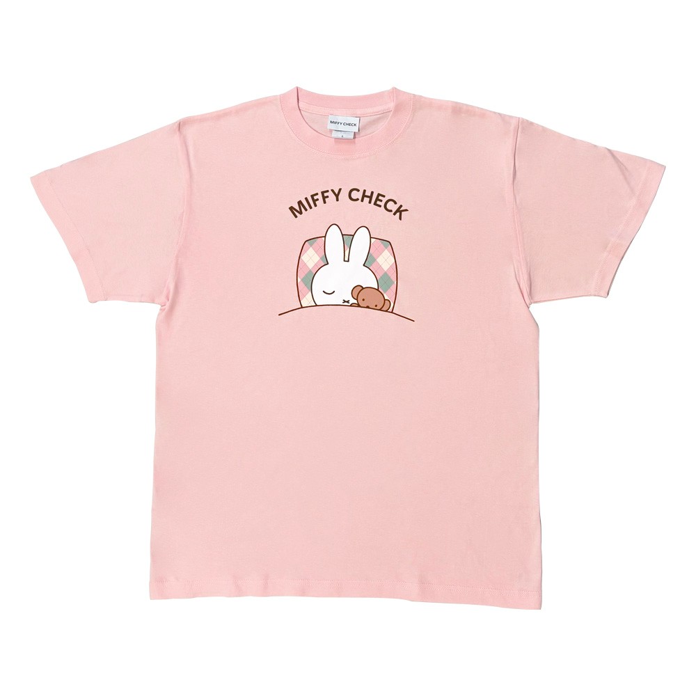 MIFFY CHECK ミッフィー　ワタナベ　Tシャツ