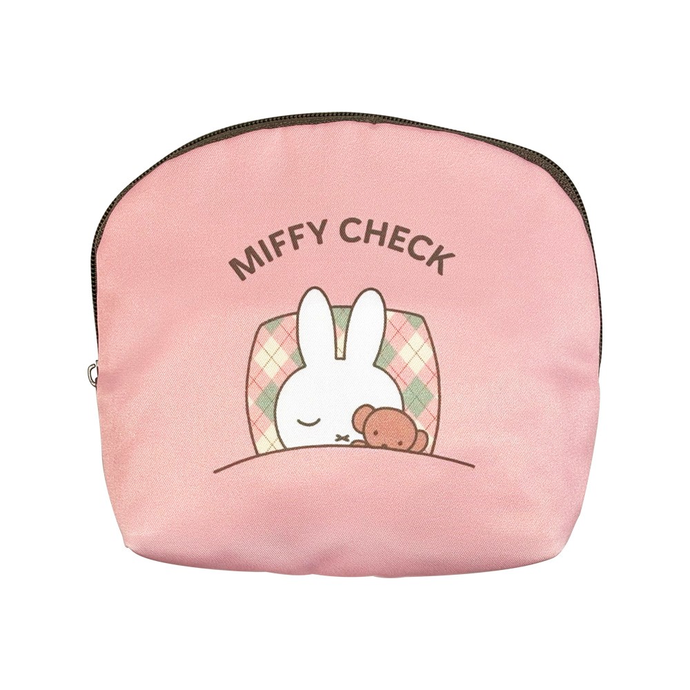 MIFFY CHECK ミッフィー　ワタナベ　ポーチ